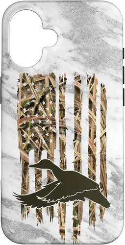 Vista 28 de Funda para iPhone 11 Pro Max con diseño de camuflaje y bandera de Estados Unidos