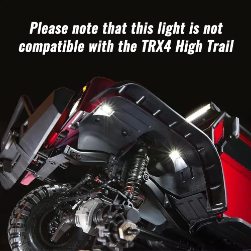 Vista 3 de GLOBACT Kit de luz de chasis RC 8 modos de luz, 8 cuentas de lámpara para 1/10 TRX4/Bronco/1979 RC Crawler Accesorios