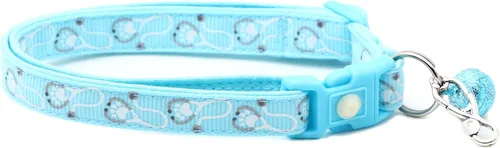 Vista 10 de Pugs2Persians - Collar de gato de doctor, estetoscopio, seguridad, separable, dije y campana, pequeño (9.9 lbs y menos), azul)