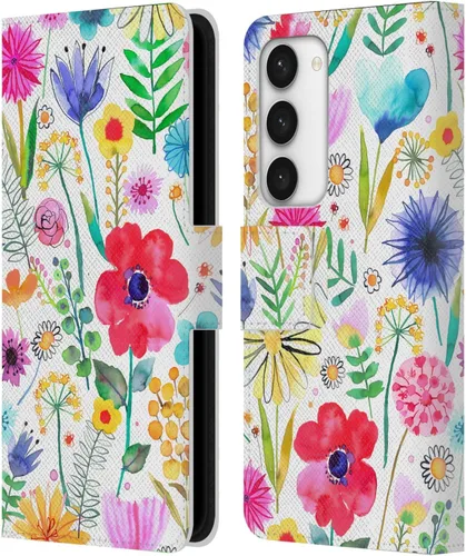 Vista 203 de Head Case Designs Officially Licensed Ninola Butterfly Nature Spring Floral Leather Wallet Case Compatible with Samsung Galaxy A07 4G