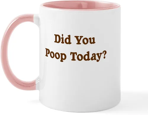 Vista 17 de CafePress Time To Poop Mugs Taza de café de cerámica de 11 oz (11.0 fl oz)