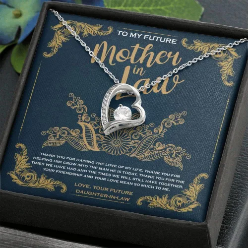 Vista 3 de Shine Attraction To My Amazing Mother In Law Necklace From Daughter In Law or Son In Law, Best Mother's Day Gift For Mother In Law, Birthday