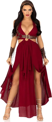 Vista 2 de Leg Avenue womens 4 Piece Warrior Maiden Costume