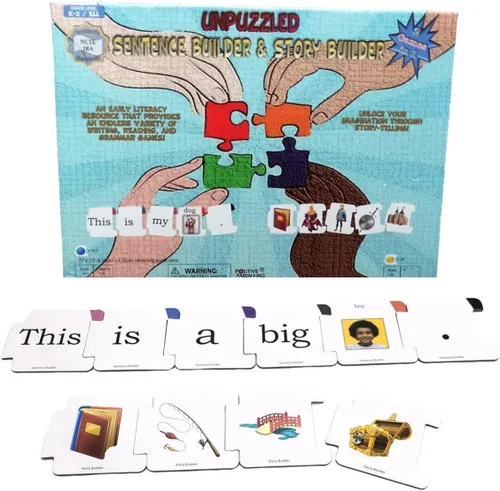Vista 2 de Thought-Spot Constructor de oraciones y constructor de historias 2 juegos en 1 y MAD SMARTZ un juego de cartas de habilidades interpersonales