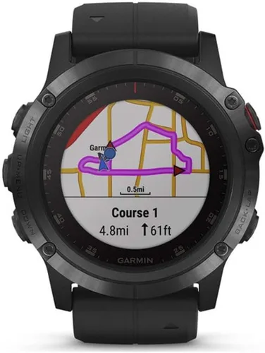 Vista 2 de Garmin fēnix Multisport GPS Smartwatch, Zafiro