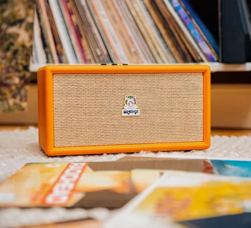 Vista 6 de Orange Box L - Altavoz Bluetooth portátil que ofrece sonido de audio de estudio, rango de 15M, potencia RMS de 50 W, batería de larga duración