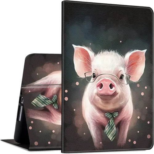 Vista 12 de Rossy Funda para tableta Amazon Fire HD 8 (8ª/7ª/6ª generación, versión 2018/2017/2016) delgada y ligera, de piel sintética, multiángulo, ajustable