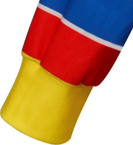 Vista 8 de HORNIGHT Camiseta de Bert Ernie para hombre, multicolor, a rayas, manga larga, disfraz de Halloween y cosplay