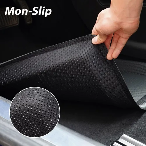 Vista 7 de TAPTES Alfombrillas de Piso para Tesla Model S 2019, 2018, 2017, 2016, 2015, Premium Para Todo Clima Antideslizantes Impermeables Forros de Piso