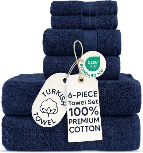 Vista 5 de Chakir Turkish Linens Toallas turcas 100% algodón de calidad de hotel y spa de lujo