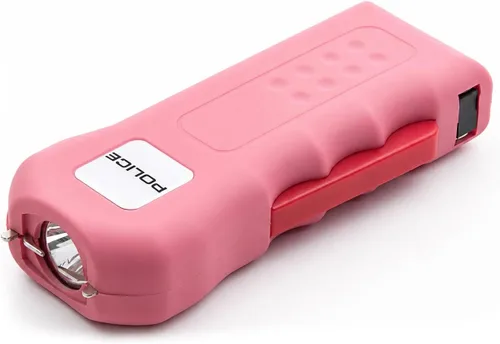 Vista 2 de POLICE Pistola paralizante para defensa personal 512 - Mini recargable de alto voltaje con linterna LED, compacta y resistente, seguridad personal