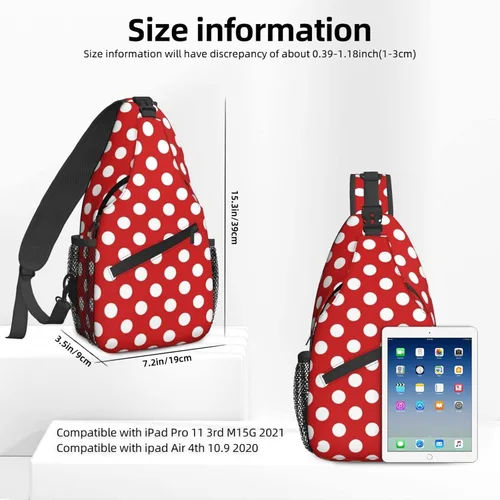 Vista 2 de Famame Mochila bandolera para el pecho, bolsa de hombro, gimnasio, ciclismo, viajes, senderismo, mochila para hombres y mujeres, MultiColor37