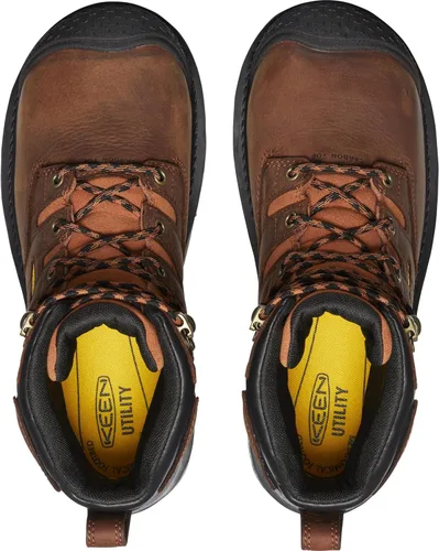 Vista 2 de KEEN Utility Camden - Botas de trabajo resistentes impermeables con punta compuesta para hombre, 6 pulgadas