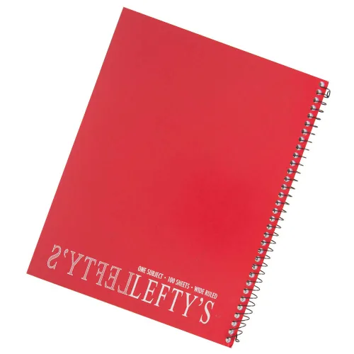 Vista 3 de Comet School Supply Juego de 4 cuadernos con rayas anchas para zurdos Encuadernación desconocida