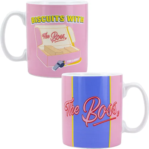 Vista 5 de Paladone Ted Lasso - Taza con forma de fútbol, con licencia oficial de Ted Lasso Merchandise Fútbol o taza de café de fútbol