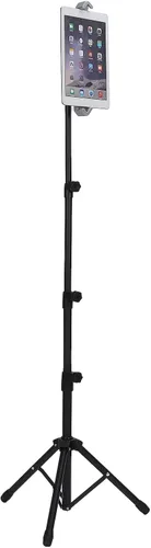 Vista 4 de Scalable Tripod with 360 Degree Rotation, Adjustable Aluminum Alloy Stand for 7‑12in Phone Tablet, Height Adjustable from 21.7 to 57.1 Inches for