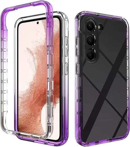 Vista 26 de Pzwoxukhov Funda para Xiaomi Poco M3 M2010J19CG M2010J19CI Caso, alta transparencia, color degradado, funda de absorción de impactos anticaída