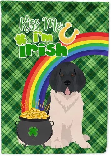 Vista 57 de Caroline's Treasures WDK4731GF - Bandera decorativa para jardín del día de San Patricio, color negro y tostado, Airedale Terrier, para jardín