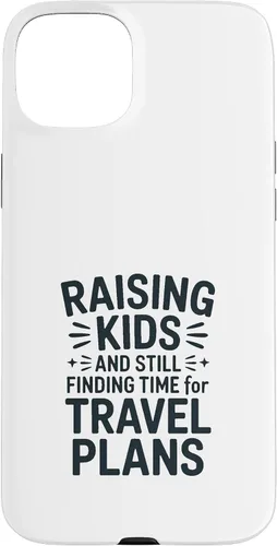 Vista 9 de Raising Kids and Still Finding Time for Travel Plans Case for iPhone 17