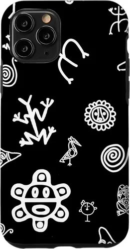 Vista 29 de Simbolos Tainos Tallados Indios de Puerto Rico Boricua Pride - Carcasa para iPhone 17