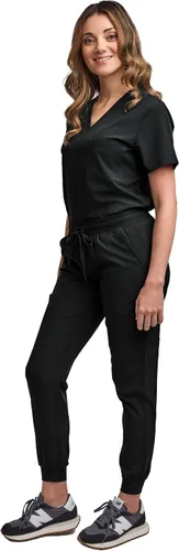 Vista 3 de Conjunto médico de enfermería GT 4FLEX para mujer, parte superior y pantalón