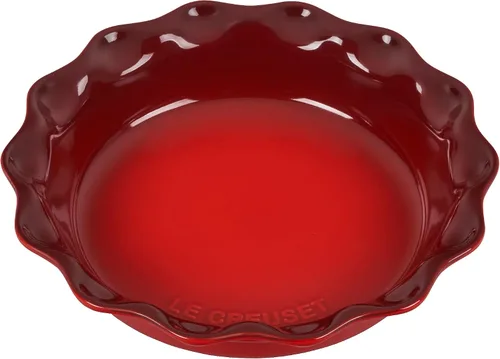 Vista 8 de Le Creuset - Molde para tartas Heritage de cerámica, 22.86 cm, alcachofa