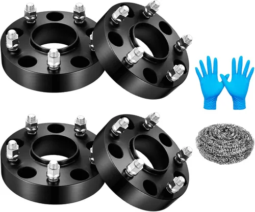 Vista 17 de BDFHYK 6x139.7mm Separadores de Rueda 1 Pulgada 6x5.5 Separador de Rueda Central Compatible con Ram 1500 2019-2024, Adaptadores de Rueda Forjados