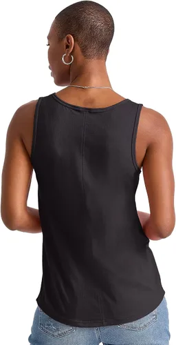 Vista 2 de Hanes Originals - Camiseta sin mangas de triple mezcla para mujer, ligera, disponible en tallas grandes