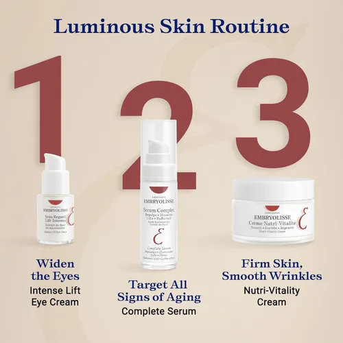 Vista 5 de Embryolisse Nutri-Vitality - Crema facial que desafía la edad, hidratante que soporta el colágeno para pieles maduras y sensibles con extracto