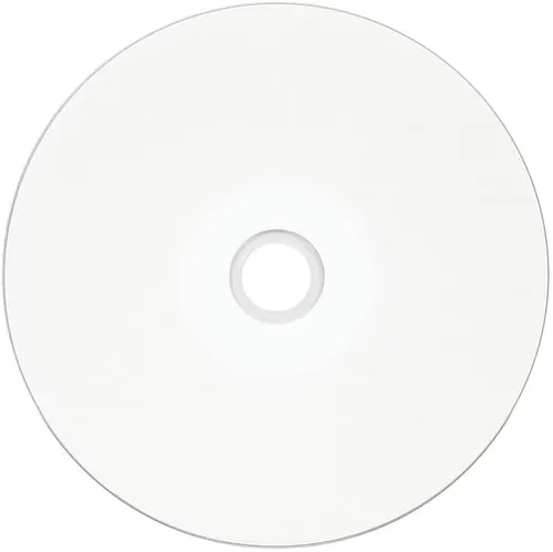Vista 2 de VERBATIM CD-R 52X 700MB/80 Minute White Inkjet Printable 100 Pack Husillo