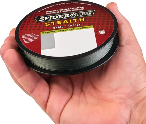 Vista 7 de Spiderwire Stealth Braid 3000 Yardas Verde musgo