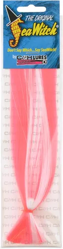 Vista 110 de C&H Lures Señuelos de Pesca Sea Witch - Originales Desde 1959, Faldas de Nylon Revelan Cabeza con Peso, 15 Colores, 8 Pesos de Cabeza, Señuelo