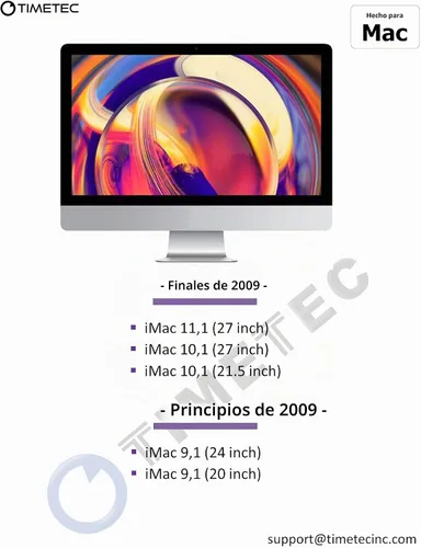 Vista 5 de Timetec Kit de 8 GB (2 x 4 GB) compatible con Apple DDR3 1067MHz / 1066 MHz PC3-8500 CL7 para Mac Book, Mac Book Pro, iMac, Mac Mini