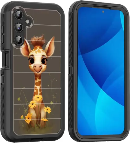 Vista 16 de Funda para Galaxy A15 5G, cuerpo completo, protección contra caídas, a prueba de polvo, resistente de 3 capas, militar, resistente, duradera