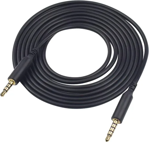 Vista 3 de Sqrmekoko Detachable Mic + 3.5mm Audio Cable Replacement for Astro A40 / A40 TR Gaming Headset, Noise Cancelling Boom Microphone & Aux Cord Combo