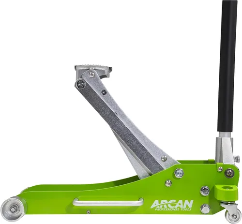Vista 2 de Arcan ALJ2T gato hidráulico de piso de aluminio, capacidad de 2 toneladas