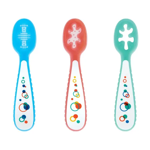 Vista 7 de Nuby Baby's First Spoons - Paquete de 3 Estrellas