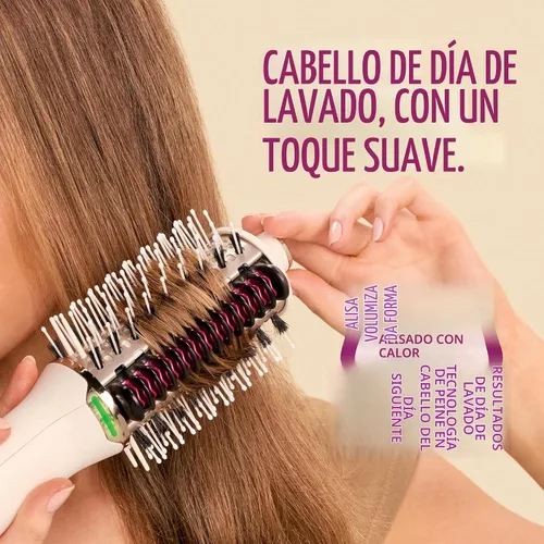 Vista 3 de Shark SmoothStyle HT212 - Cepillo para peine y secador de pelo térmico