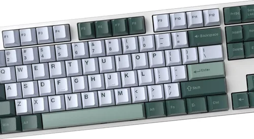 Vista 33 de Fogruaden Juego de teclas PBT, teclas personalizadas de perfil cereza para teclas de teclado mecánico (9009)