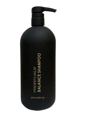Vista 2 de Prorituals Champú Balance para el crecimiento del cabello, champú para pérdida y adelgazamiento del cabello, hidratante y nutritivo para mujeres