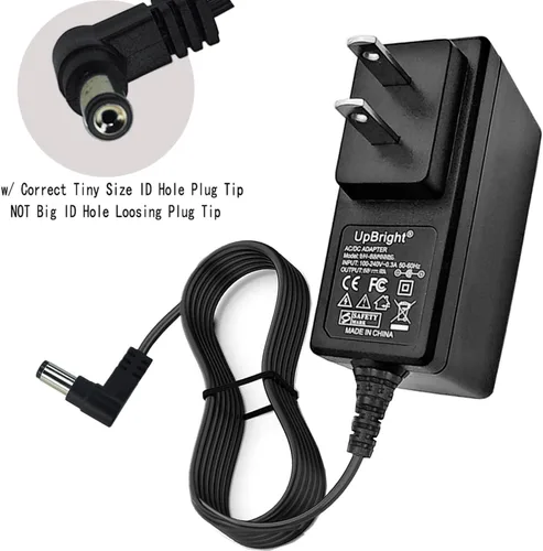 Vista 2 de UpBright Adaptador CA/CC de 12V compatible con Casio WK-1600 WK-1800 WK-1630 WK-3000 WK-3000D WK-3200 WK-3300 WK-3500 WK-3800 WK-8000 AD-12MLA(U)