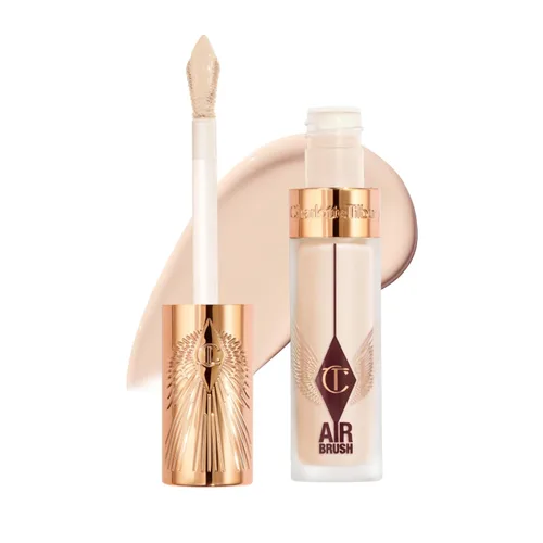 Vista 36 de Charlotte Tilbury AIRbrush Corrector de desenfoque impecable – Corrector para ojeras, manchas y más – Hidratante, cobertura completa con un acabado