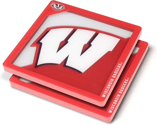 Vista 16 de YouTheFan NCAA Serie Logo 3D NCAA Posavasos