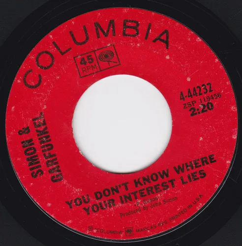 Vista 2 de 45vinylrecord Fakin It/You Don't Know Where Your Interest Lies (7"/45 rpm)