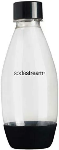 Vista 3 de SodaStream 0.5L Paquete Doble de Botellas delgadas aptas para lavavajillas (Negro)