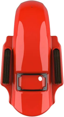 Vista 68 de Advanblack Dominator - Guardabarros trasero estirado para Harley Davidson Touring 2014+, deslizamiento de treet, Road Glide