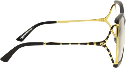Vista 3 de Gafas de sol Gucci GG 0592 S-001 NegroTransparente 60-18-130