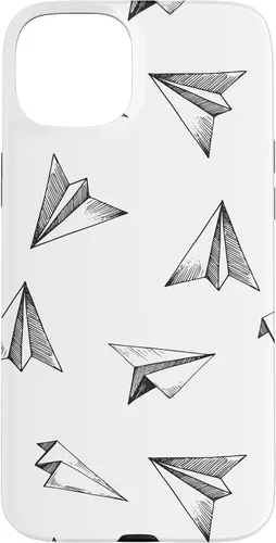 Vista 9 de Papel Avión Patrón Avión Avión Aviación Aviación Caso para iPhone 17