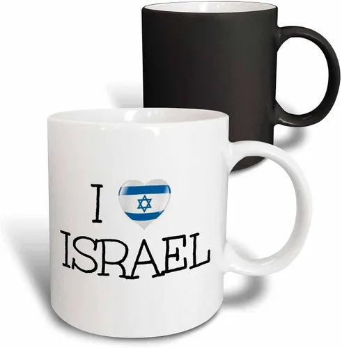 Vista 8 de 3dRose mug_200647_4 I Need A Miracle I Look Into My Daughters Eyes And Realize I Have One Mug, 11 oz, Black/Blue