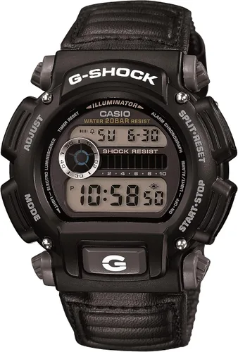 Vista 3 de Casio DW9052 Series Men’s Digital Watch G-Shock 1/100 SEC Stop Watch Countdown Timer LED Light 200M WR Shock Resistant Multi Alarm